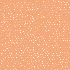orange background with dots