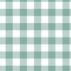 Classic checkered seamless pattern. Geometric gingham background. Autumnal color. Vector illustration, flat design