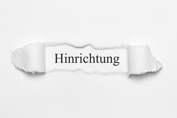 Hinrichtung	