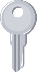 Door Key icon. Vector illustration