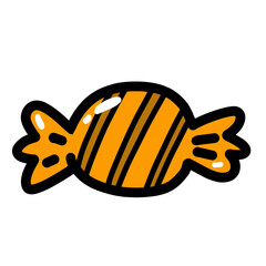 Candy sweety Filled Clipart