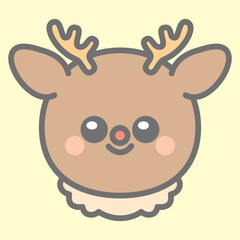 Holiday reindeer♪