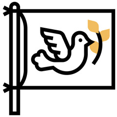 Fototapeta premium Peace icon