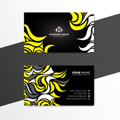 Stylish Business Card Design vector. Creative Business Card Template
