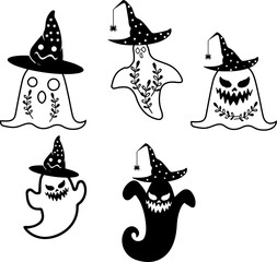 Halloween boo design