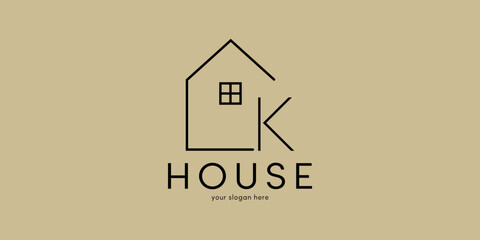 Luxury Logo Design with Letter K