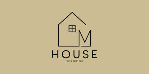 Luxury Logo Design with Letter M
