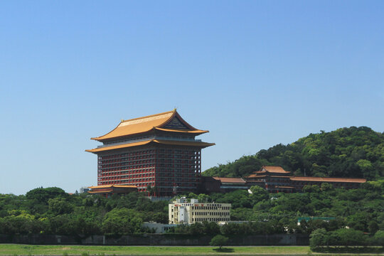The Grand Hotel is a landmark located at Yuanshan in Zhongshan Distric 20 April 2011