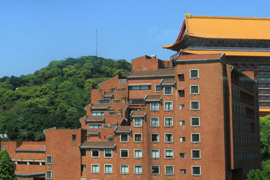 The Grand Hotel is a landmark located at Yuanshan in Zhongshan Distric 20 April 2011