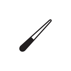 Biliard Cue Icon Vector Illustration Flat Design Trendy