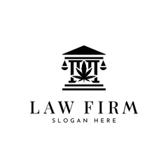 marijuana law, vector design for law in industrial cannabis