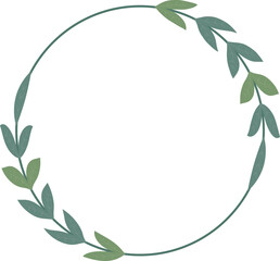 Leaf Frame Wreath 