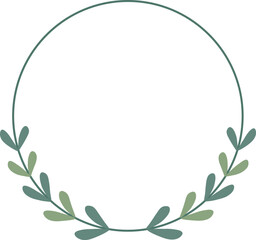 Leaf Frame Wreath 