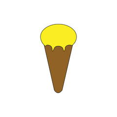 vector ice cream cool illustration design