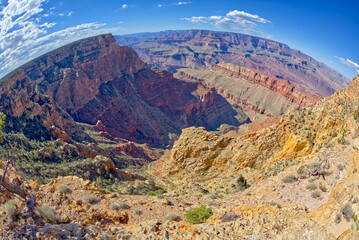 Grand Canyon east of No Name Point AZ