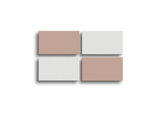 Elegant business card mockup