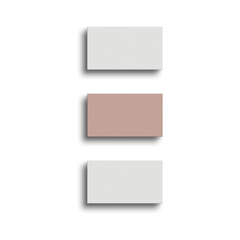 Elegant business card mockup