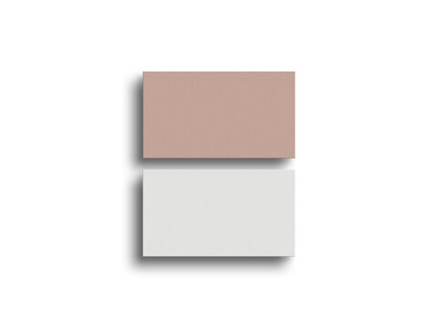 Elegant business card mockup