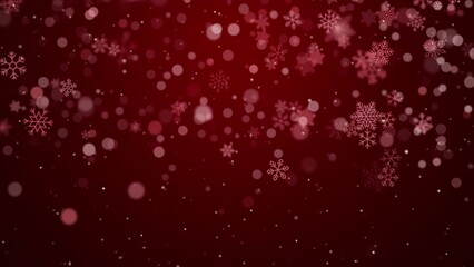 celebrate christmas invitation card snow flakes background - Powered by Adobe