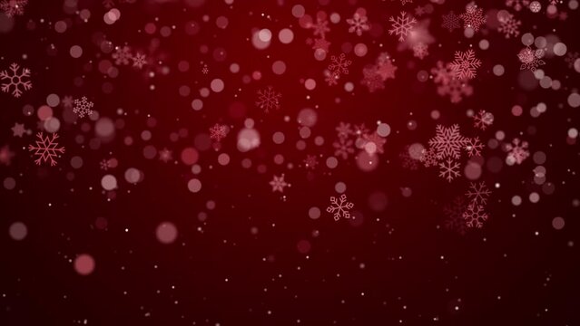 celebrate christmas invitation card snow flakes background