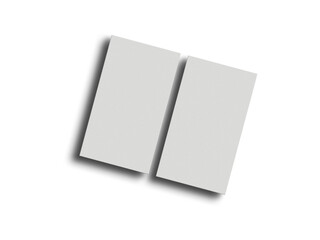 Minimal business card mockup