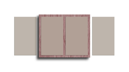 Minimal business card mockup