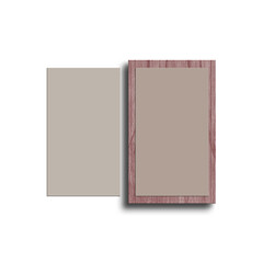 Minimal business card mockup