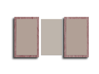 Minimal business card mockup