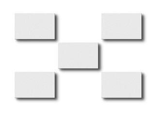 Minimal business card mockup