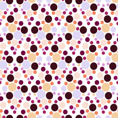 Bright circle seamless pattern