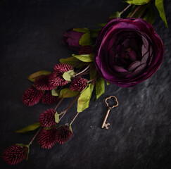 Flowers and Keys