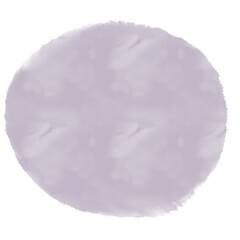 Abstract watercolor purple round shape illustration