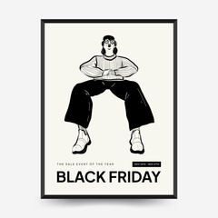 Modern abstract women. Minimalism concept. Female body, fashion. Matisse style. . Contemporary silhouette of woman. Hand drawn trendy vector posters, illustrations for print.