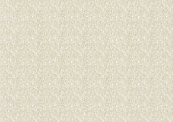Fototapeta premium Beige and white abstract pattern. Wallpaper like texture with decorative designer ornaments. Digital graphic resource. 