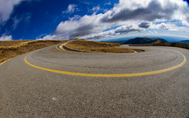The Transalpina or DN67C in Romania