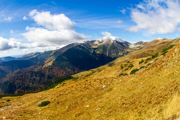 Fototapeta premium The Transalpina or DN67C is a 148 km national road in Romania