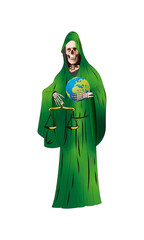 Holy Death Santa muerte Verde Vector