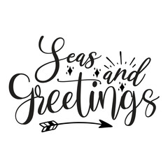 Seas and Greetings SVG