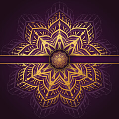 Luxury mandala background design 
