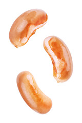 Sausage on a white isolated background