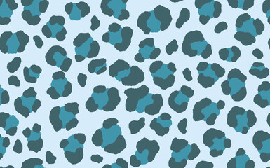 Fototapeta premium Abstract modern leopard seamless pattern. Animals trendy background. Color decorative vector stock illustration for print, card, postcard, fabric, textile. Modern ornament of stylized skin