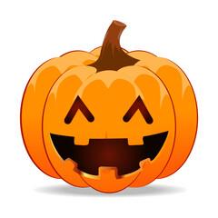 halloween holiday pumpki horror vector and background spooky celebration design party banner dark happy night poster