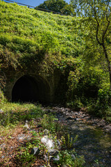 文化遺産　北の沢の渡河橋