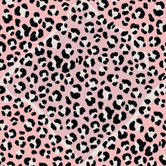 Abstract modern leopard seamless pattern. Animals trendy background. Color decorative vector stock illustration for print, card, postcard, fabric, textile. Modern ornament of stylized skin