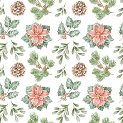 Christmas seamless pattern