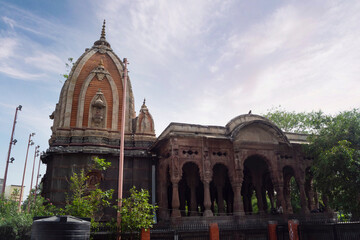 Krishnapura Chhatri, Indore, Madhya Pradesh. Indian Architecture. Ancient Architecture of Indian temple.