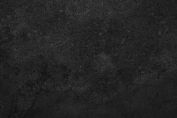 Beautiful Abstract Grunge black Decorative  Dark Stucco Wall Background. Art Rough Stylized Texture Banner With Space For Text