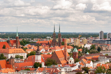 Fototapeta na wymiar Katedra św. Jana Chrzciciela we Wrocławiu