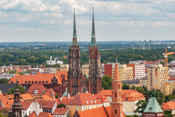 Obraz premium Katedra św. Jana Chrzciciela we Wrocławiu