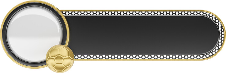 Football Score Frame in 3d render